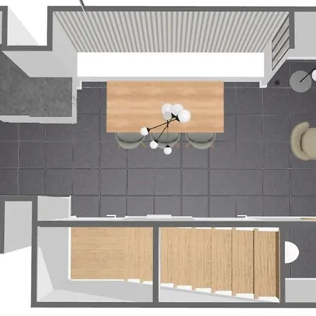 Renovated 3 Bedroom House With Terrace Konukevi Tourcoing