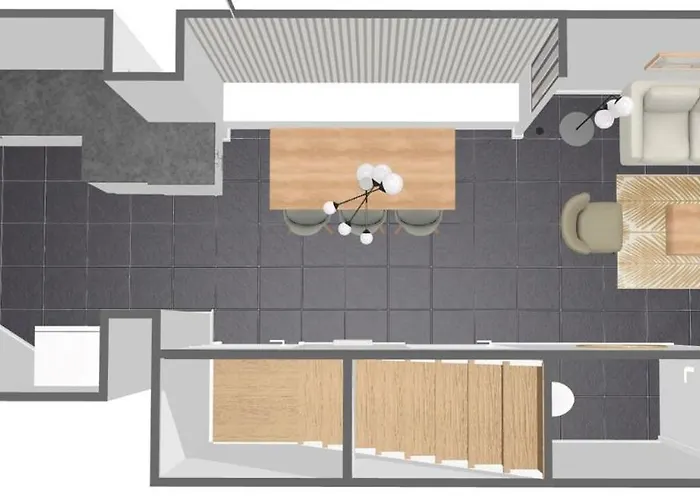 Renovated 3 Bedroom House With Terrace Maison d'hôtes Tourcoing