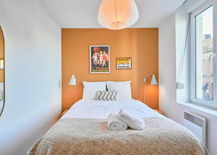 Renovated 3 Bedroom House With Terrace Tourcoing